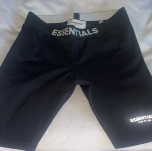 Womens essentials biker shorts